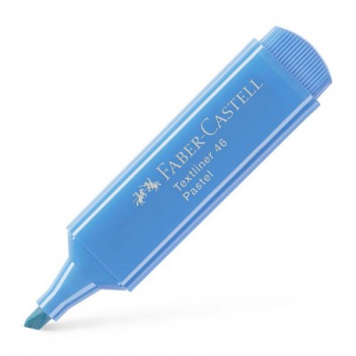 MARCADOR FLUOR TEXTLINER AZUL ULTRAMAR PASTEL FABER CASTELL 154668