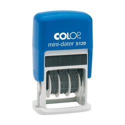 4097-SELLO DE ENTINAJE S 120 4MM ESPANOL AZUL/AZUL COLOP 104789