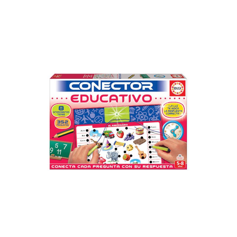 4173-JUEGO CONECTOR EDUCATIVO DE 5-8 ANOS EDUCA BORRAS 17203