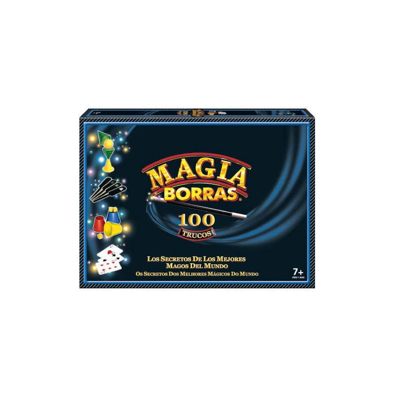 4182-JUEGO MAGIA BORRAS CLASICA 100 TRUCOS +7 ANOS EDUCA BORRAS 24048