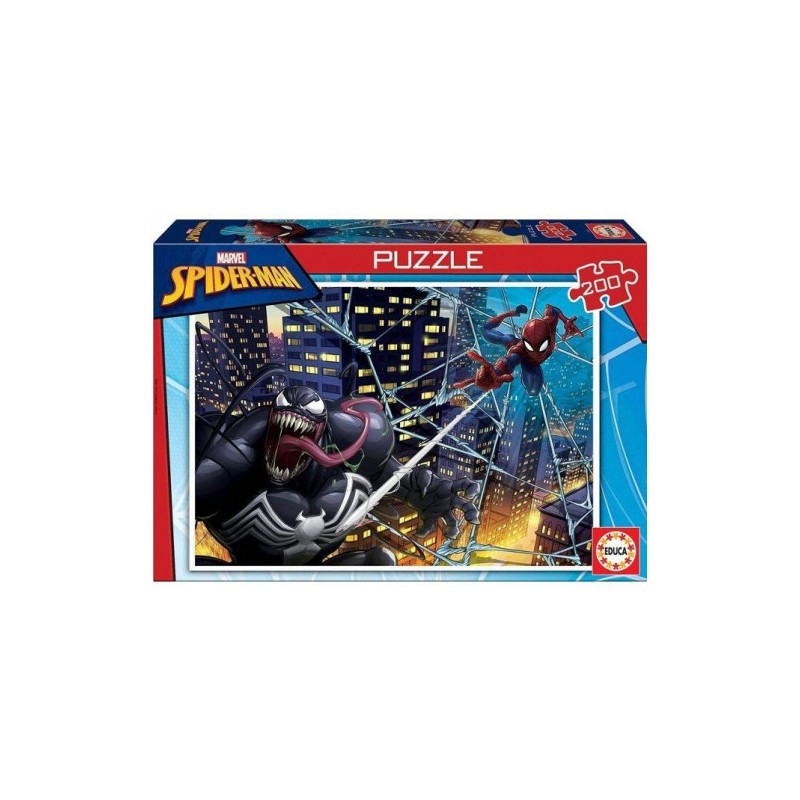 4207-PUZZLE 200 SPIDER-MAN DE 6-8 ANOS EDUCA BORRAS 18100