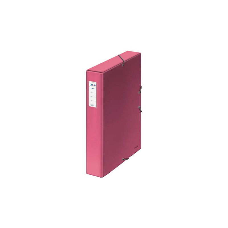 4240-CAJAS DE PROYECTOS CARTON FORRADO LOMO DE 5 CM ROSA CON ETIQUETA 245X350X50 DOHE 10362 4240-CAJAS DE PROYECTOS CARTON FORRADO LOMO DE 5 CM ROSA CON ETIQUETA 245X350X50 DOHE 10362