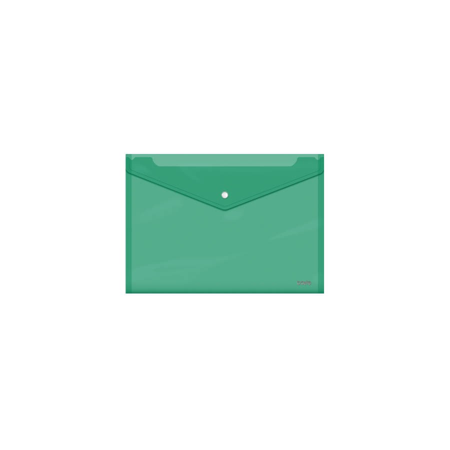 4270-SOBRES POLIPROPILENO BROCHE VERDE FOLIO APAISADO 335X235 DOHE 91479