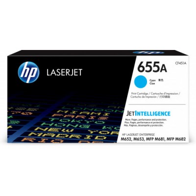 HP 655A TONER HP655A CIAN CF451A