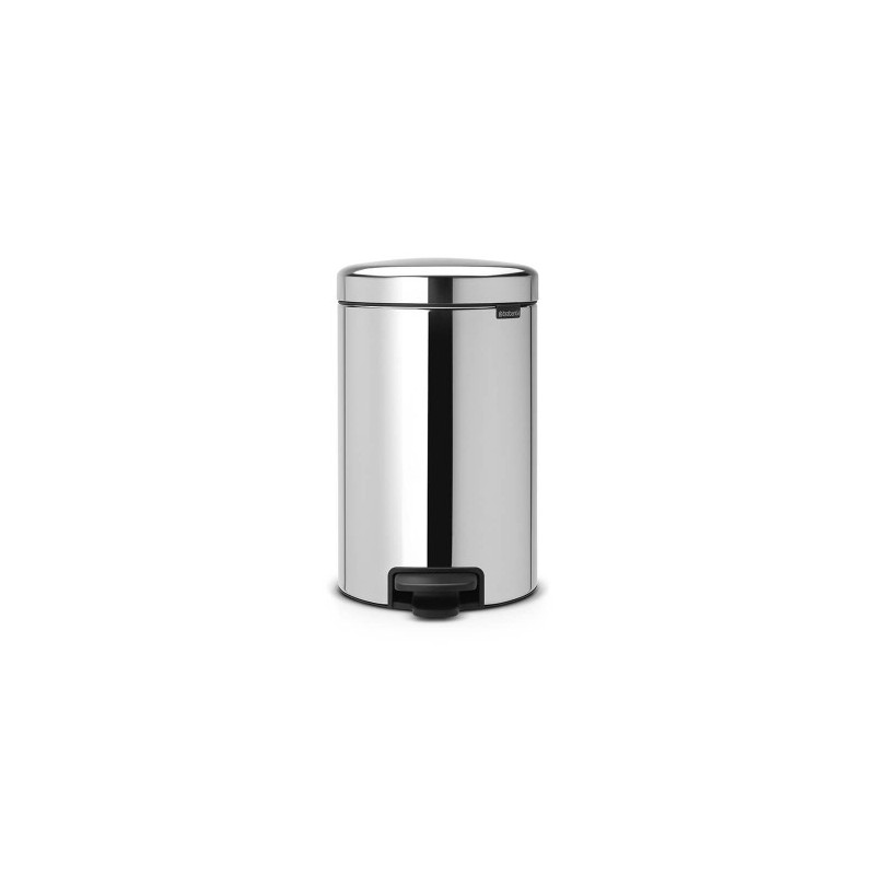 4306-Brabantia 113581 papelera 12 L Alrededor Acero inoxidable