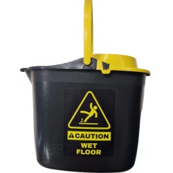 4337-CUBO+ESCURRIDOR ASA PLASTICO OVALADO 15 LITROS MARINO CB005
