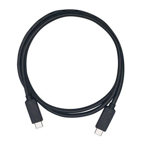 4367-QNAP USB3.1 GEN2 10G 1.0M TYPE-C TO TYPE-C CABLE cable USB 1 m 3.2 Gen 2 (3.1 Gen 2) USB C Negro