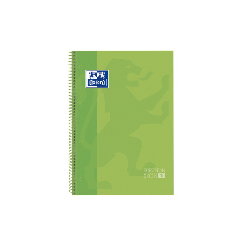 4438-CUADERNO EUROPEANBOOK 1 TAPA EXTRADURA A4+ 80 HOJAS 5X5 COLOR VERDE MANZANA OXFORD 100430199 4438-CUADERNO EUROPEANBOOK 1 TAPA EXTRADURA A4+ 80 HOJAS 5X5 COLOR VERDE MANZANA OXFORD 100430199