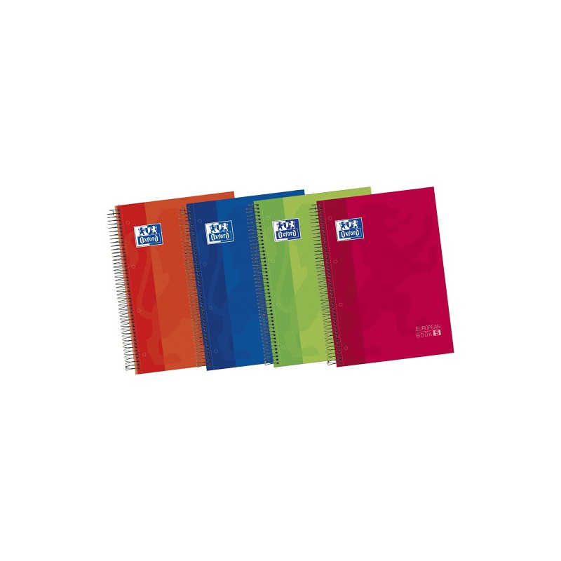 4452-CUADERNO EUROPEANBOOK 5 TAPA EXTRADURA A4+ 120 HOJAS 5X5 COLORES VIVOS 50% HOJAS GRATIS OXFORD 100430279 4452-CUADERNO EUROPEANBOOK 5 TAPA EXTRADURA A4+ 120 HOJAS 5X5 COLORES VIVOS 50% HOJAS GRATIS OXFORD 100430279