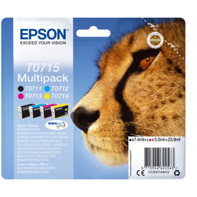 Epson Multipack T0715 4 colores