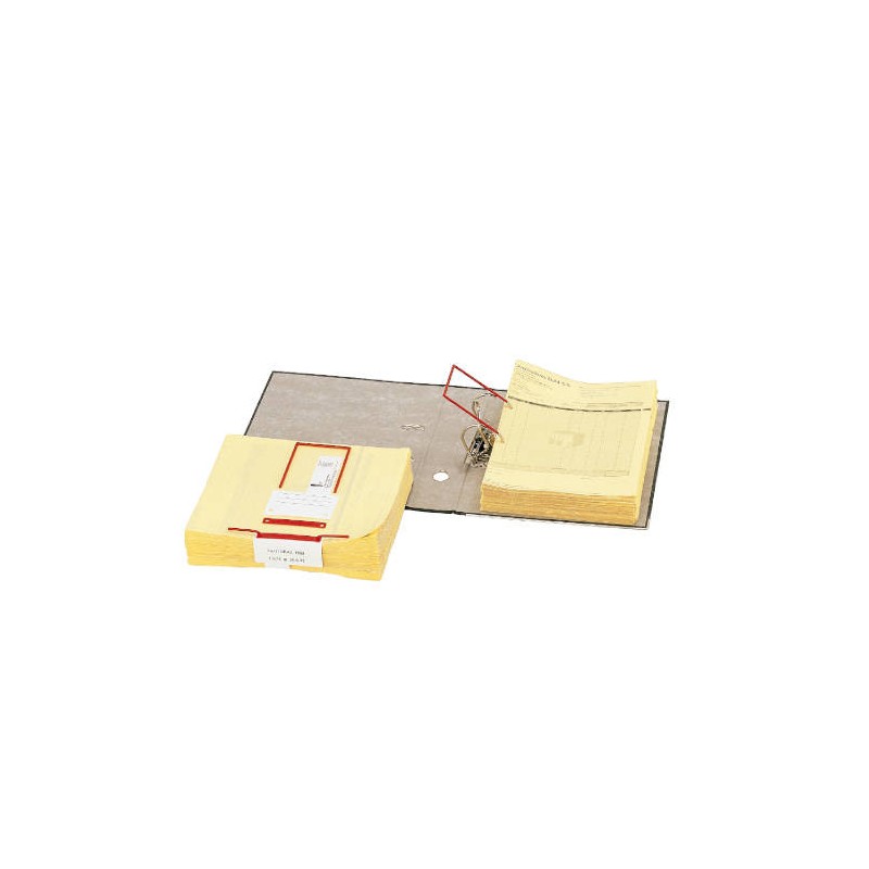 4526-CAJA 100 ENCUADERNADORES DE CLIP 12X8,5 ROJO ELBA 100580277
