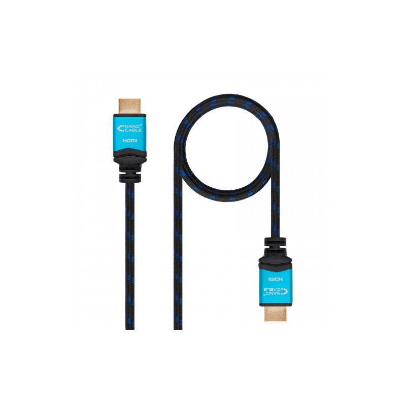 4583-Nanocable Cable HDMI V2.0 4K@60GHz 18 Gbps A/M-A/M, negro, 5.0 m. 4583-Nanocable Cable HDMI V2.0 4K@60GHz 18 Gbps A/M-A/M, negro, 5.0 m.