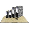 4600-ARCHIVADOR NOVOCLAS FOLIO 65MM SIN RADO COLOR NEGRO UNISYSTEM NOVOCLAS 7459010