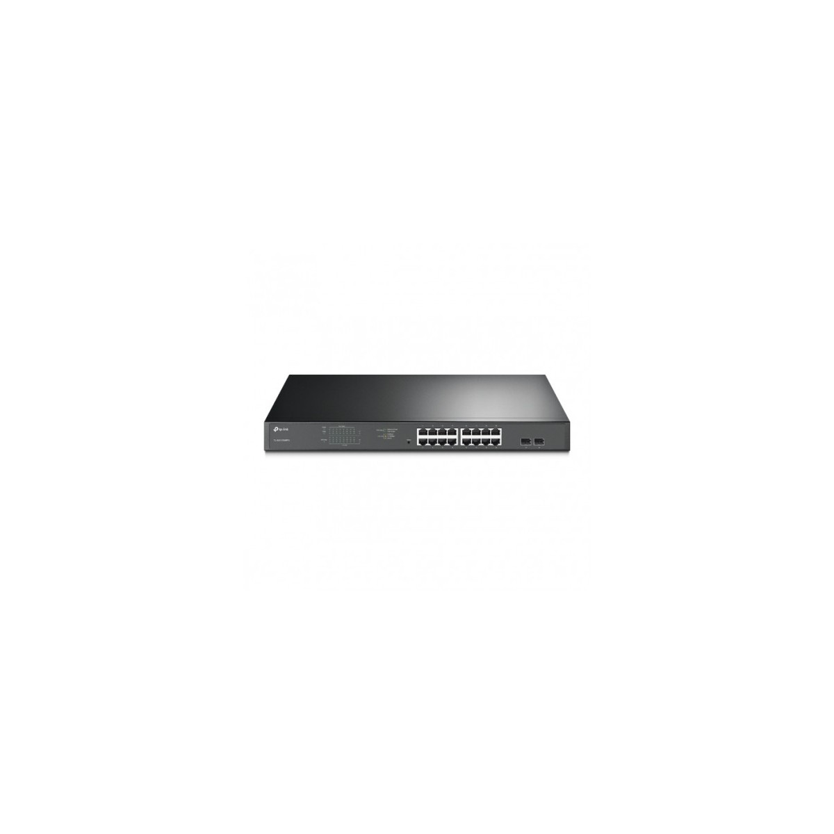 TP LINK TL SG1218MPE Gestionado Gigabit Ethernet 10 100 1000 Energia sobre Ethernet PoE Negro