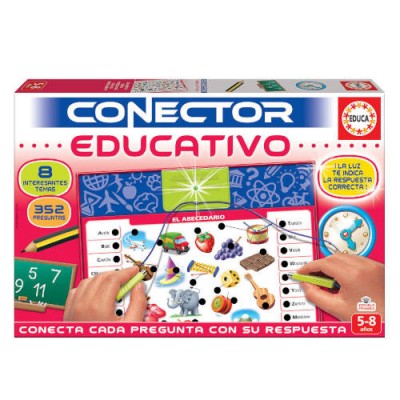 JUEGO CONECTOR EDUCATIVO DE 5 8 ANOS EDUCA BORRAS 17203