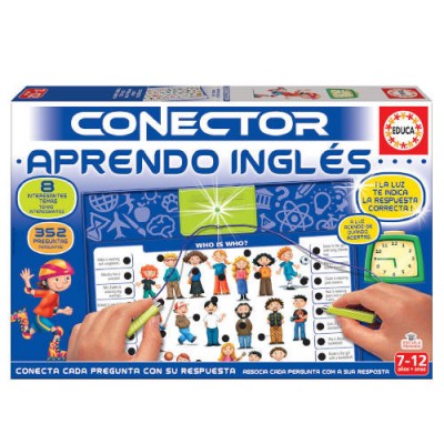 JUEGO CONECTOR APRENDO INGLeS DE 7 12 ANOS EDUCA BORRAS