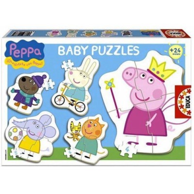 BABY PUZZLE PEPPA PIG 24M EDUCA BORRAS 15622