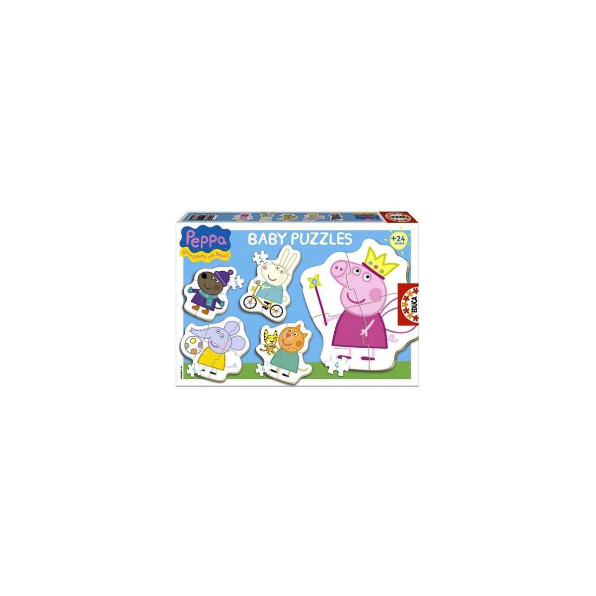 BABY PUZZLE PEPPA PIG 24M EDUCA BORRAS 15622