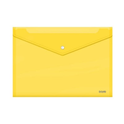 SOBRES POLIPROPILENO BROCHE AMARILLO FOLIO APAISADO 360X255 DOHE 91480