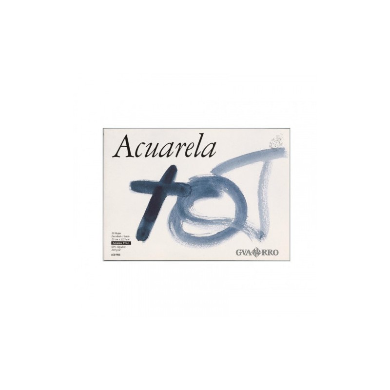 4889-BLOC 20 HOJAS ACUARELA 240G A3+ GUARRO CANSON C200400720