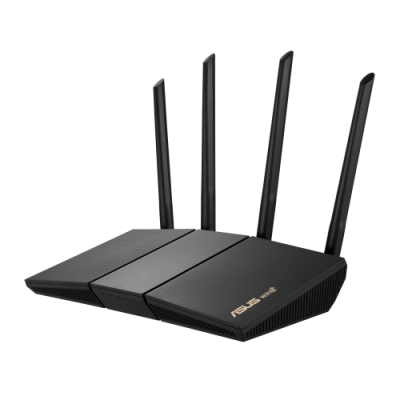 ASUS RT AX57 router inalambrico Gigabit Ethernet Doble banda 24 GHz 5 GHz Negro