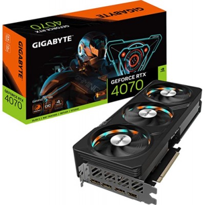 VGA GIGABYTE GV N4070GAMING OC 12GDNVRTX4070GDDR6X12GB192BITHDMI3DPWINDFORCE 3X 3 VENTILADORES