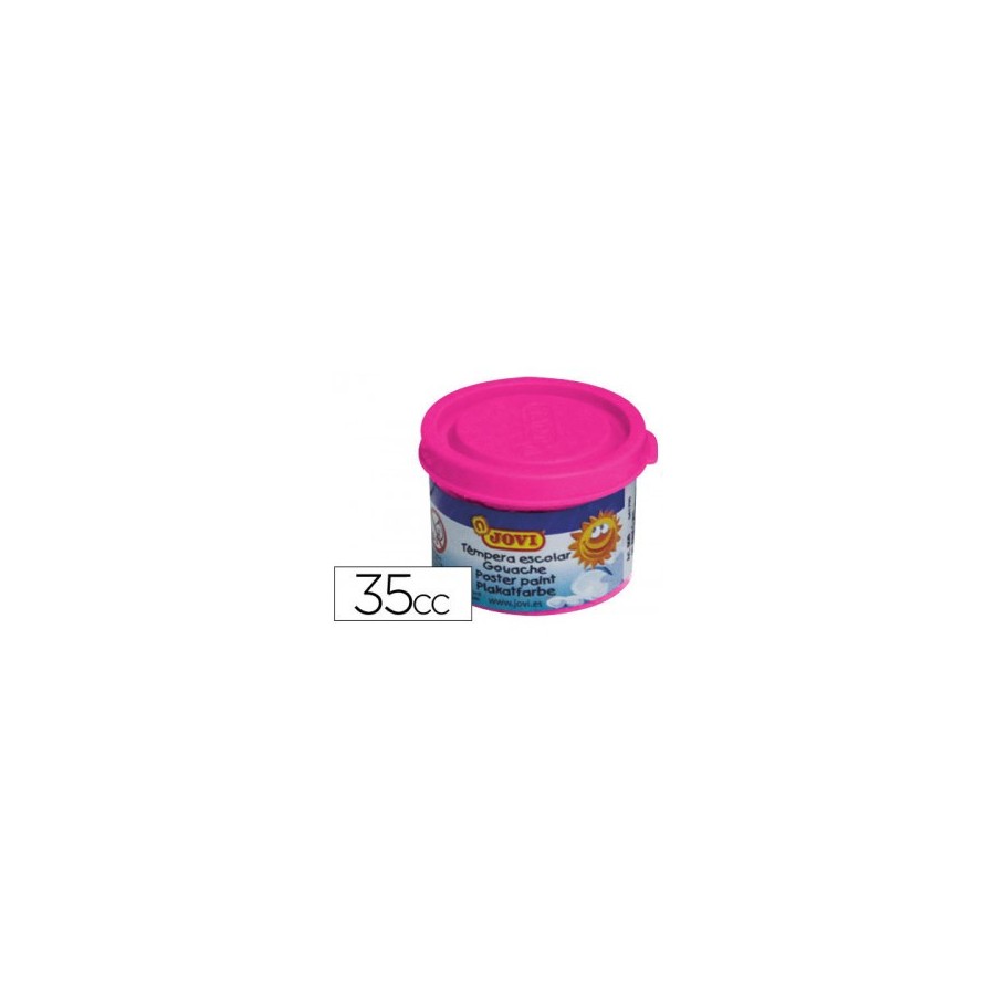 4974-ESTUCHE TEMPERA ESCOLAR 5 BOTES 35 ML - MAGENTA JOVI 50308 4974-ESTUCHE TEMPERA ESCOLAR 5 BOTES 35 ML - MAGENTA JOVI 50308