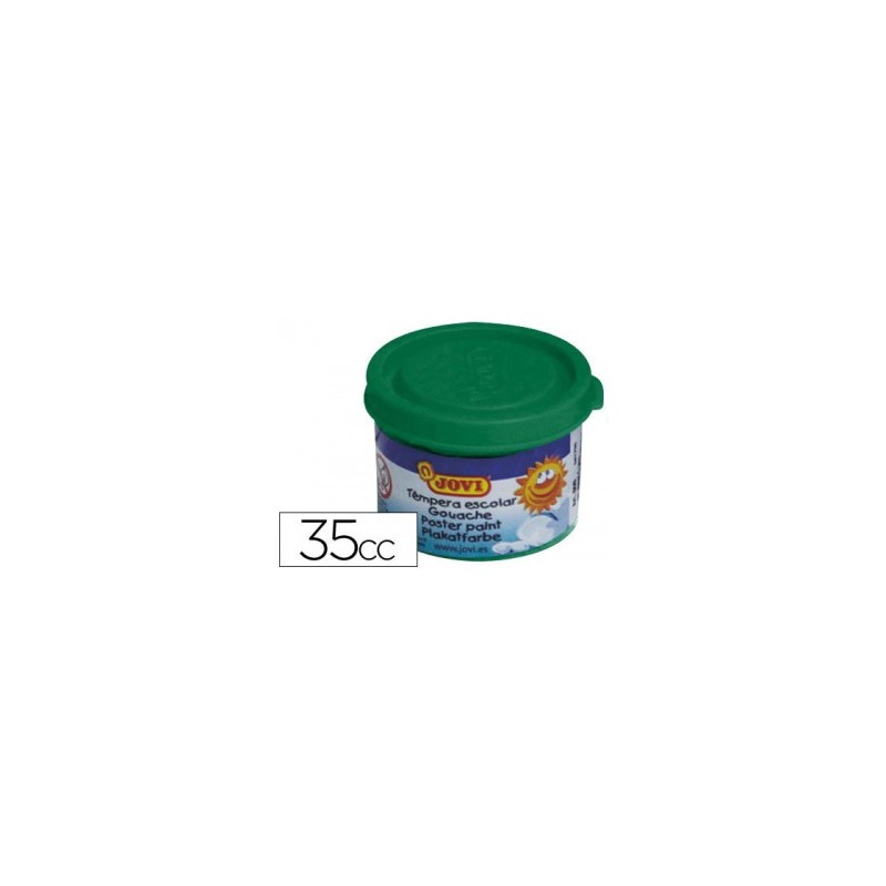4978-ESTUCHE TEMPERA ESCOLAR 5 BOTES 35 ML - VERDE OSCURO JOVI 50319 4978-ESTUCHE TEMPERA ESCOLAR 5 BOTES 35 ML - VERDE OSCURO JOVI 50319