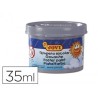 4982-ESTUCHE TEMPERA ESCOLAR 5 BOTES 35 ML - PLATA JOVI 50337