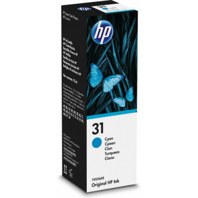 HP 31 BOTELLA DE TINTA CIAN HP31 1VU26AE