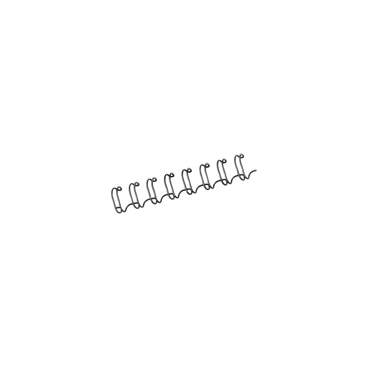 PACK 100 WIRES 8 MM NEGRO FELLOWES 53261