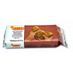 4994-PASTILLA PASTA MODELAR AIR DRY ENDURECIBLE AL AIRE 1000 G TERRACOTTA JOVI 89