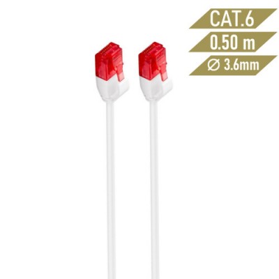 Ewent IM1036 cable de red 05 m Cat6 U UTP UTP Blanco