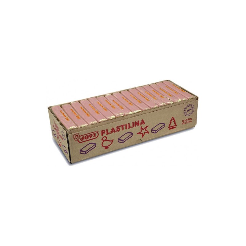 5028-CAJA 15 PASTILLAS PLASTILINA 350 G - CARNE JOVI 7208 5028-CAJA 15 PASTILLAS PLASTILINA 350 G - CARNE JOVI 7208