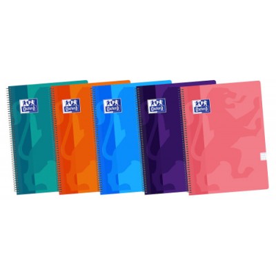 Oxford 400088603 cuaderno y block 80 hojas Colores surtidos