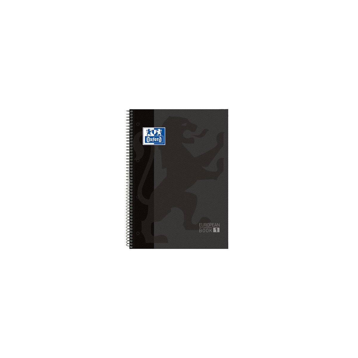 Oxford Europeanbook 1 cuaderno y block A4 80 hojas Negro