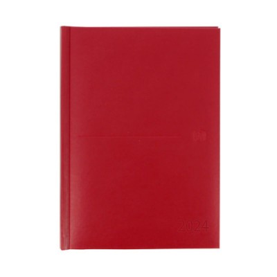 AGENDA 2024 CLASSIC A5 15X21CM DIA PAGINA COLOR ROJO OXFORD 400178518