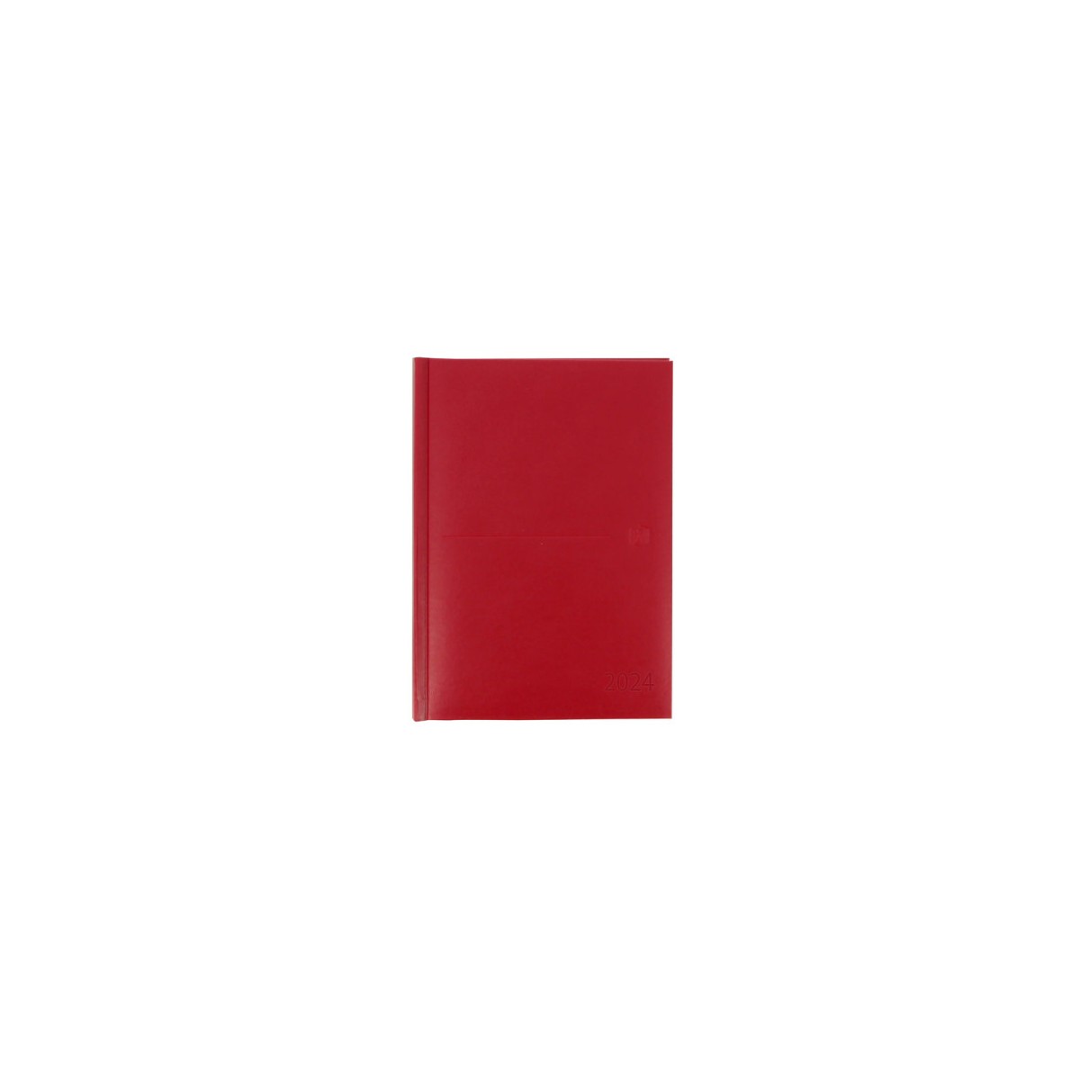 AGENDA 2024 CLASSIC A5 15X21CM DIA PAGINA COLOR ROJO OXFORD 400178518