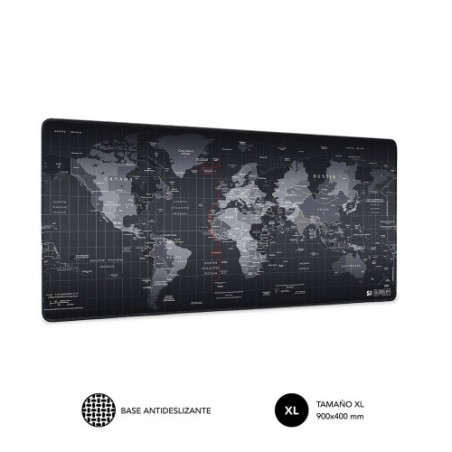 5064-SUBBLIM Alfombrilla Raton World XL Mouse Pad