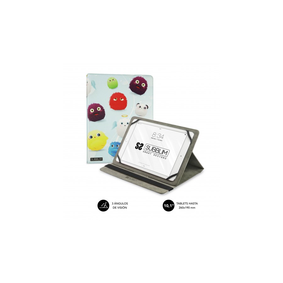 5074-SUBBLIM Funda Tablet Universal TRENDY CASE FURRY 10.1" 5074-SUBBLIM Funda Tablet Universal TRENDY CASE FURRY 10.1"