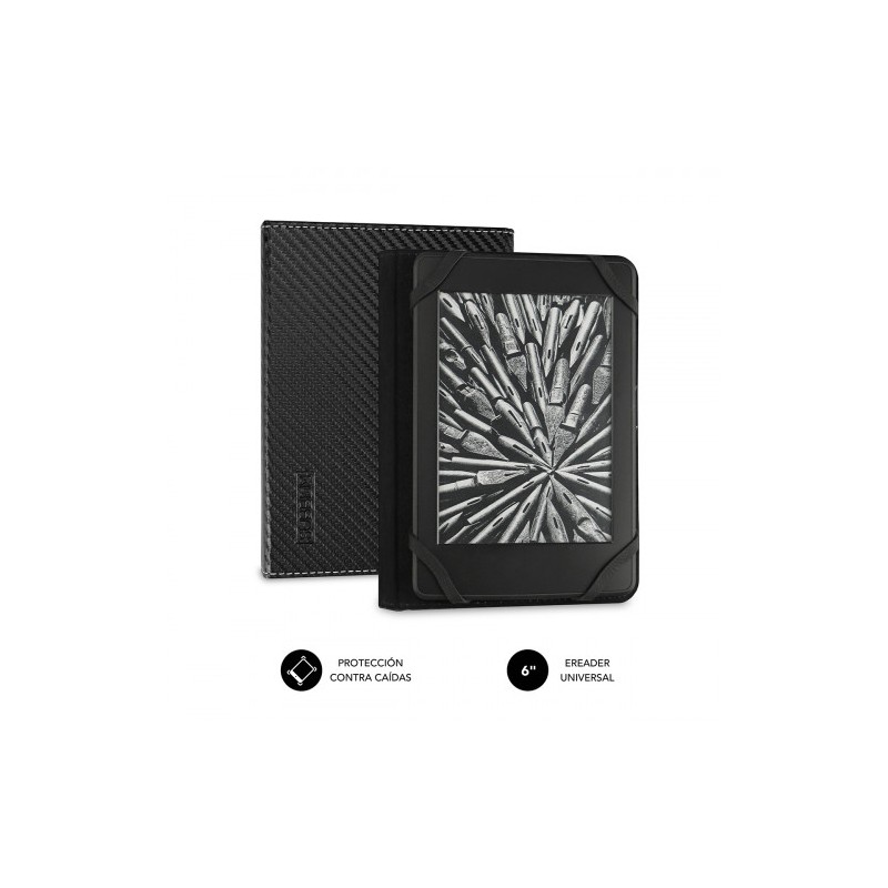 5082-SUBBLIM Funda Libro Electronico Clever Ebook Case 6" Black 5082-SUBBLIM Funda Libro Electronico Clever Ebook Case 6" Black
