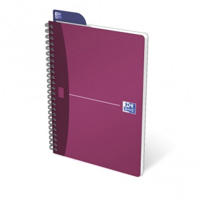 CUADERNO TAPA PLaSTICO A5 90 HOJAS 5X5 COLORES SURTIDOS URBAN MIX OXFORD 100104341