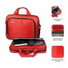 5118-SUBBLIM Maletin Ordenador Oxford Laptop Bag 15,4-16" Red