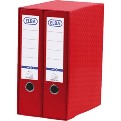 Elba Modulos Rado Top carpeta de carton A4 Rojo