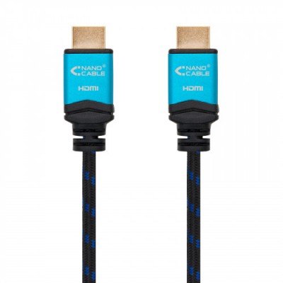 Nanocable Cable HDMI V20 4K60GHz 18 Gbps A M A M negro 15 m