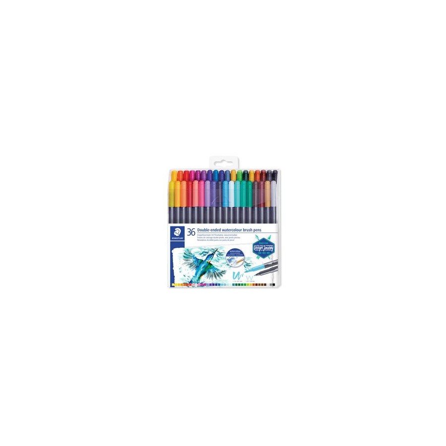 5242-ESTUCHE DE PLASTICO CON 36 ROTULADORES, COLORES SURTIDOS STAEDTLER 3001 TB36 5242-ESTUCHE DE PLASTICO CON 36 ROTULADORES, COLORES SURTIDOS STAEDTLER 3001 TB36