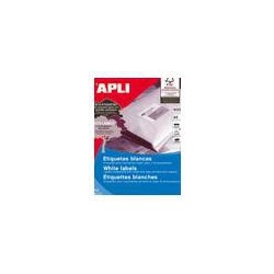 5327-CAJA 500 HOJAS ETIQUETA BLANCA ILC 105X74 01796 APLI