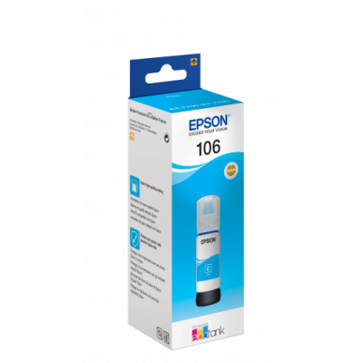 Epson 106 EcoTank Cyan ink bottle