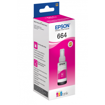 Epson 664 Ecotank Magenta ink bottle 70ml