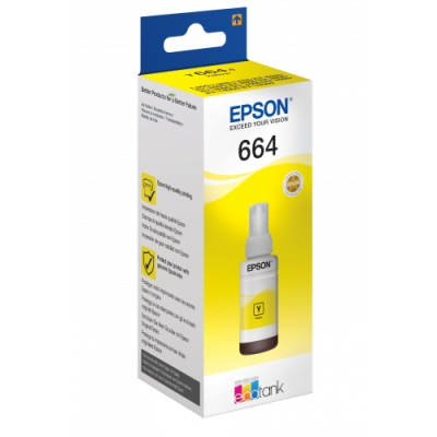 Epson 664 Ecotank Yellow ink bottle 70ml